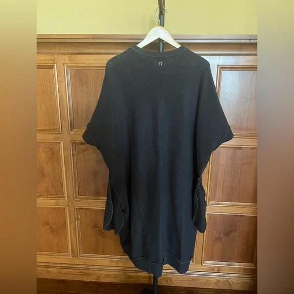Yohji Yamamoto Sweatshirt Dress Charcoal Gray Size S - Picture 11 of 17